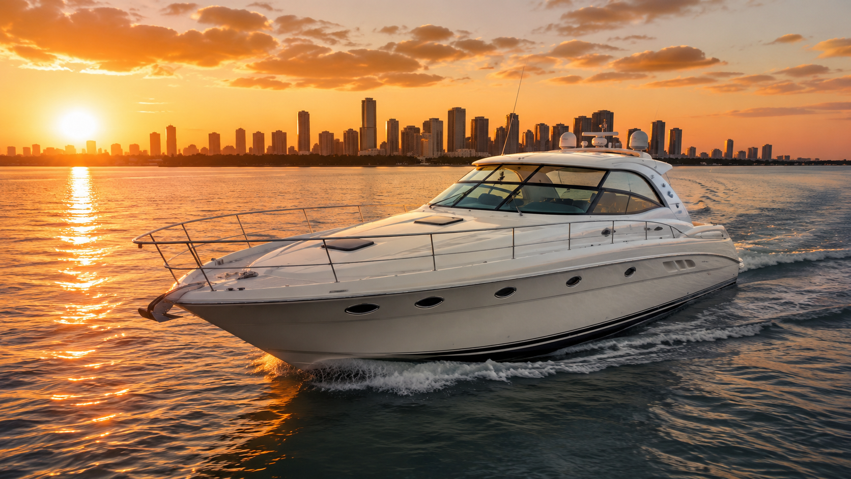 Promise Keeper Sea Ray 54 private yacht charter in Miami